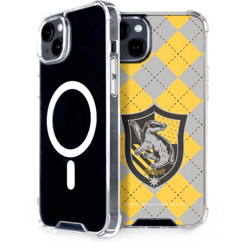 Wizarding World Harry Potter Hufflepuff Crest iPhone 15 MagSafe Case